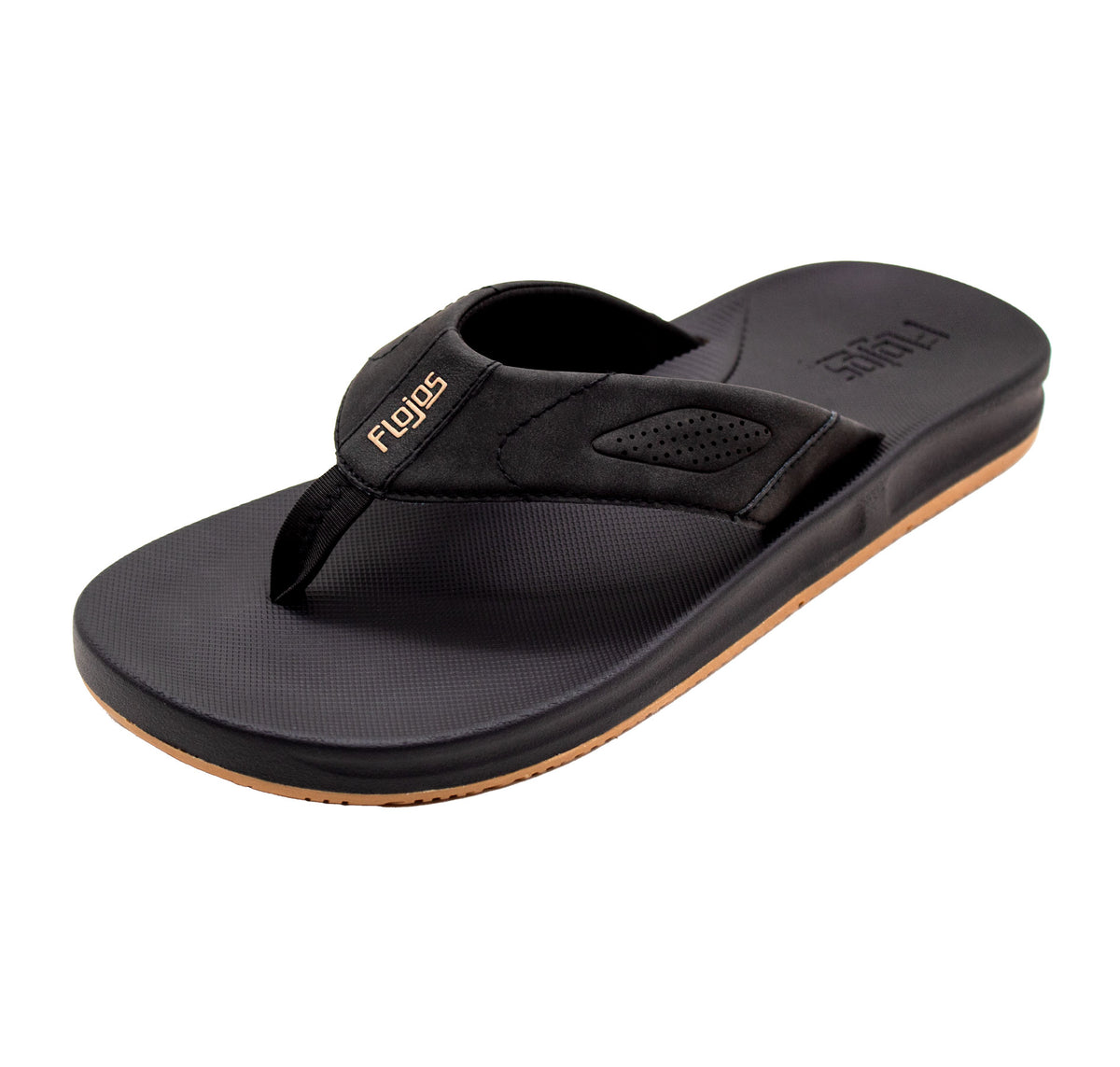 Mens Sandals in Black and Tan Mens Sandals | Walk London US main image 2