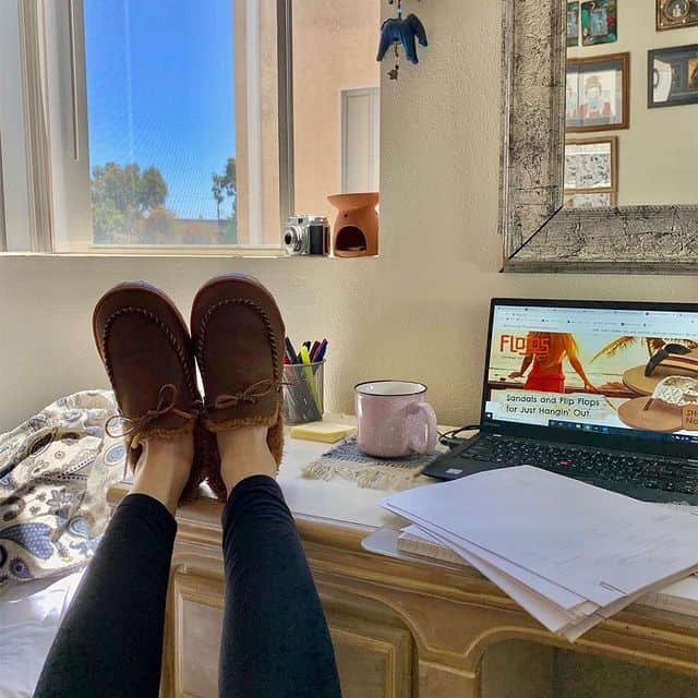 Your Work From Home Wardrobe: Loungewear and Sandals