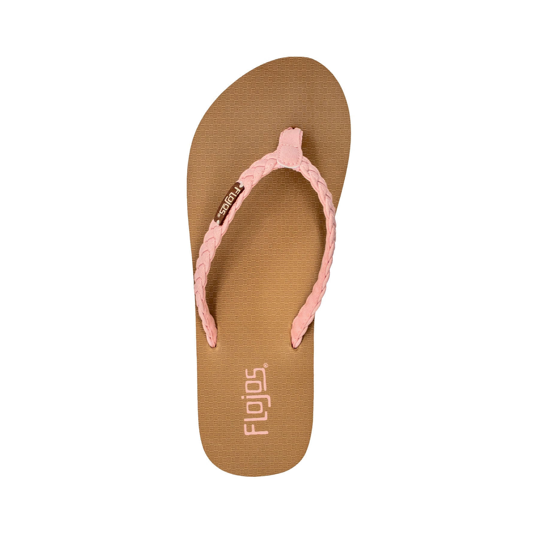 Flojos Women's Danica Flat Sandal - Braided Faux Leather With Kush