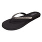 White/Black Rhinestone