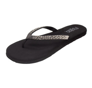  White/Black Rhinestone