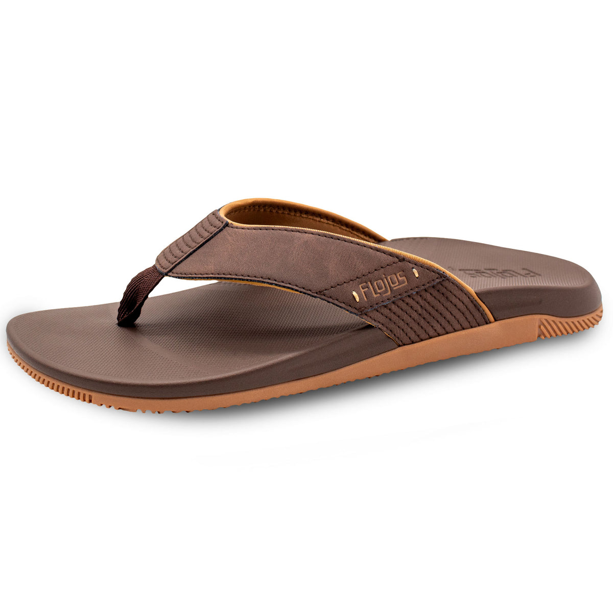 Sole Mens 8 Sandals Structured Footbed Brown Flip Flops Reef Swellsole Cruiser Men main image 4
