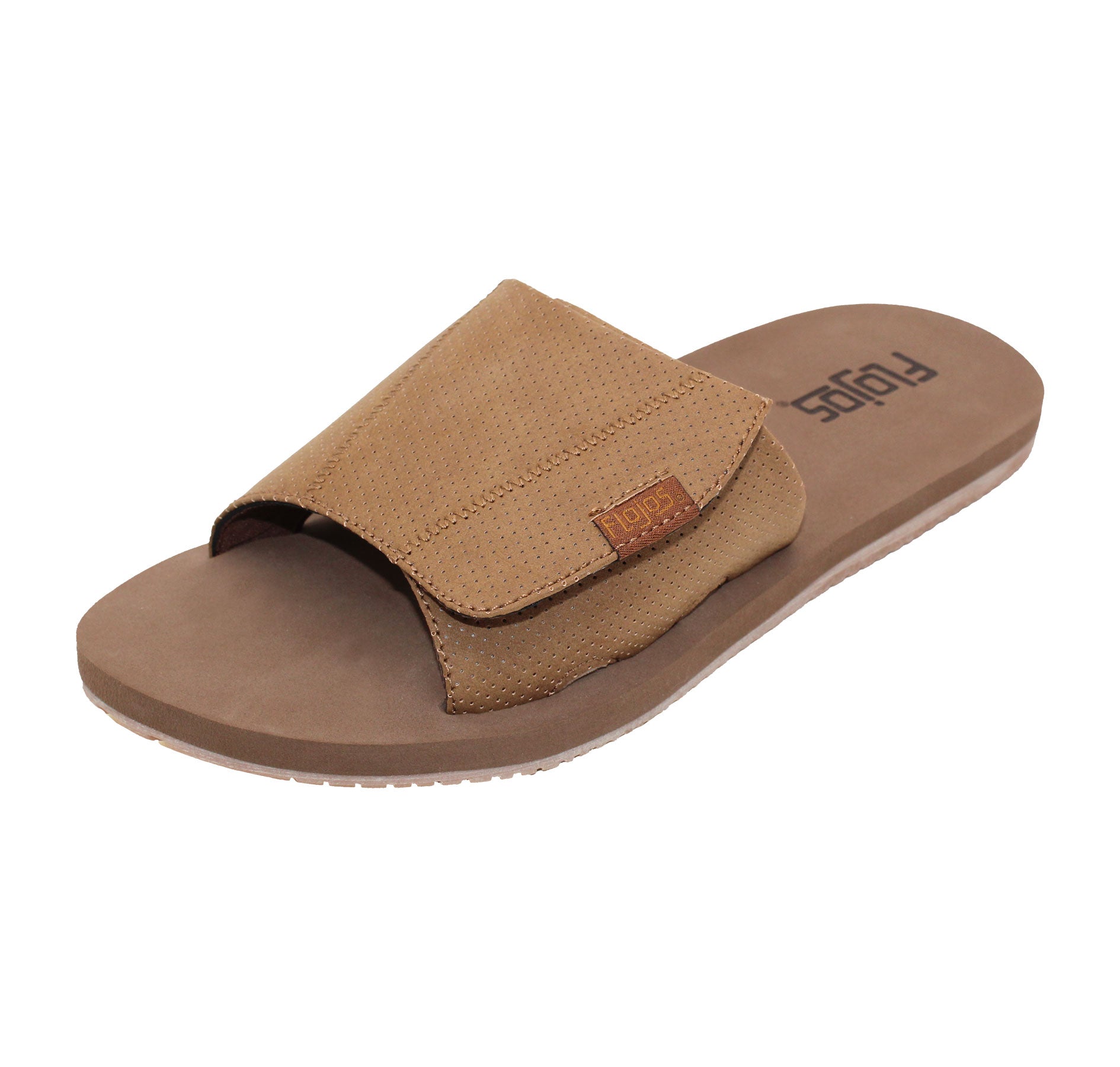 Vince Duke Suede Slide Sandals Men’s Size 8 Brown Adjustable Comfort Sandals Duke - Men main image 4